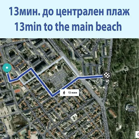 2 Bedrooms - Downtown - Excellent Location ブルガス